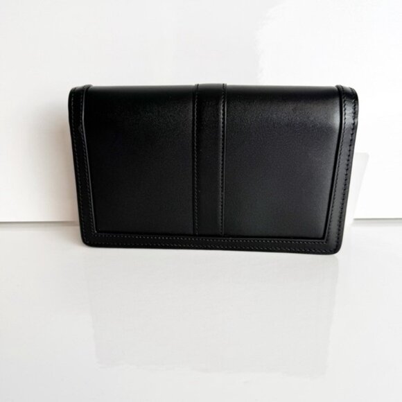 NWT Versace Grecca Goddess Mini Bag (without strap) Clutch in Black and Gold - Picture 3 of 11